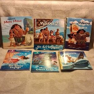 Moana Disney Adventure Book Collection